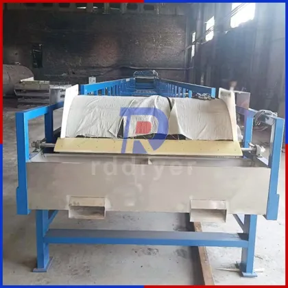 Curing agent cooling steel strip granulator