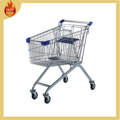 Metal Online Store Supermarket Shopping Cart Trolley