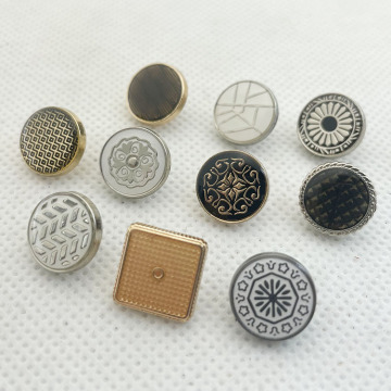 Custom Printed Silver Logo Clothing with Metal Snap Buttons - Latest Arrival in Fashion