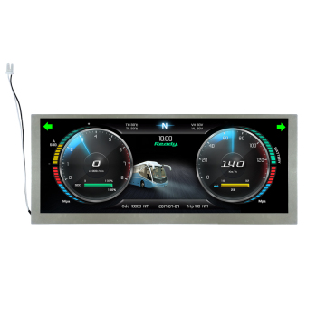 900Cd/m² High Brightness Backlight 10.3 Inch Car Dashboard LCD Touchscreen Monitor