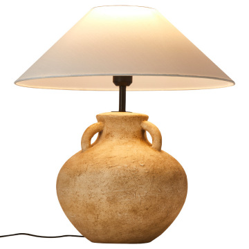 Lampada da tavolo cinese retrò vintage di funghi