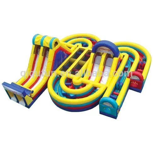 Playground inflatable obstacle course for kids/Infatable bounce castle/outdoor inflatable playground toys