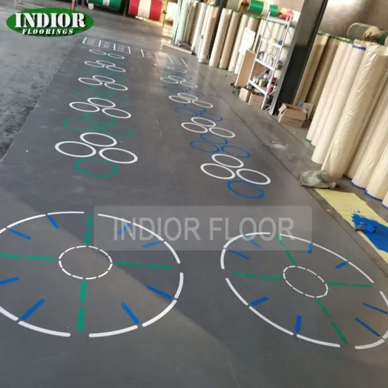 Soft PVC Flooring Sheets for Aerobic Fitness Centers in the Netherlands