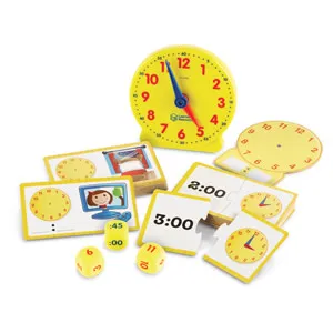 Montessori Sensory Toys: Comprehensive Educational Clock for Kids - Fostering Mathematics, Clocks and Time Understanding through Interactive Play