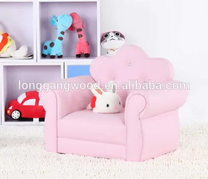 Wooden sofa legs children PU children sofa USES: children's sofa