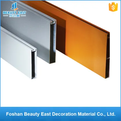 Customized metal lighting decoration material aluminum grid ceiling tiles