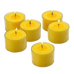 Yellow Light In The Dark Citronella Candles