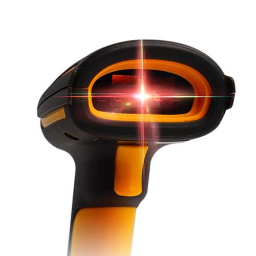 Rugged Bluetooth Handheld Barcode Scanner with Cradle