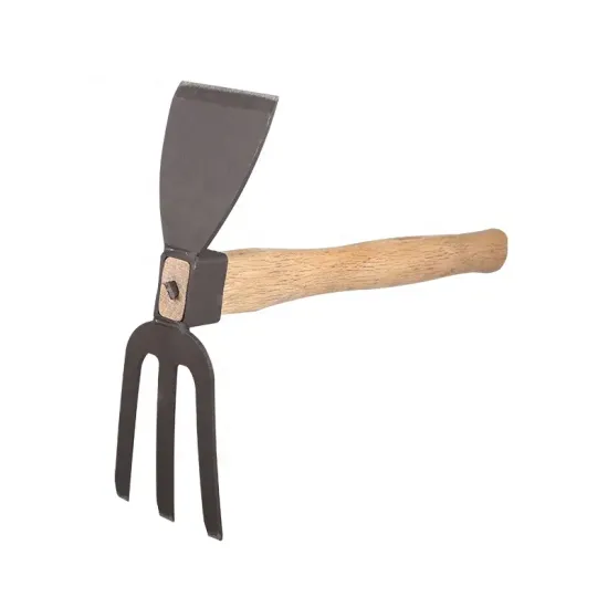 Factory Direct High-Quality Farm Tools: Wooden-Handle Forks and Hoes