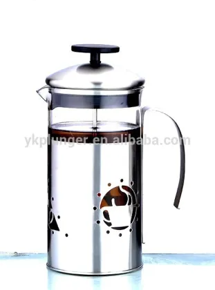 Stainless Steel French Press Glass French Press