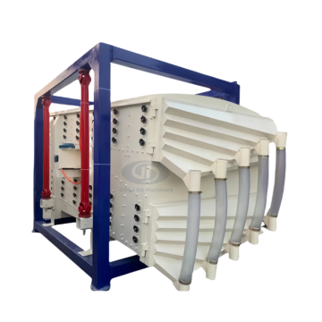 High Precision Silicon Metal Powder Rectangular Vibrating Screen