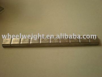 Pb(lead) for truck stick-on/adhesive wheel weight S1