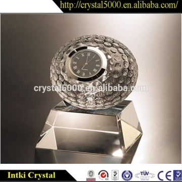 Decorative luxury smart antique global crystal clock