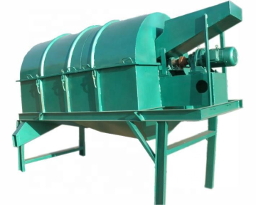 High efficiency drum shaker sieve for mineral sand
