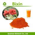 Extrait de graines d'Annatto Bixin 40% de poudre Pigment alimentaire