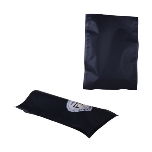 Black roast coffee bean bag Recyclable