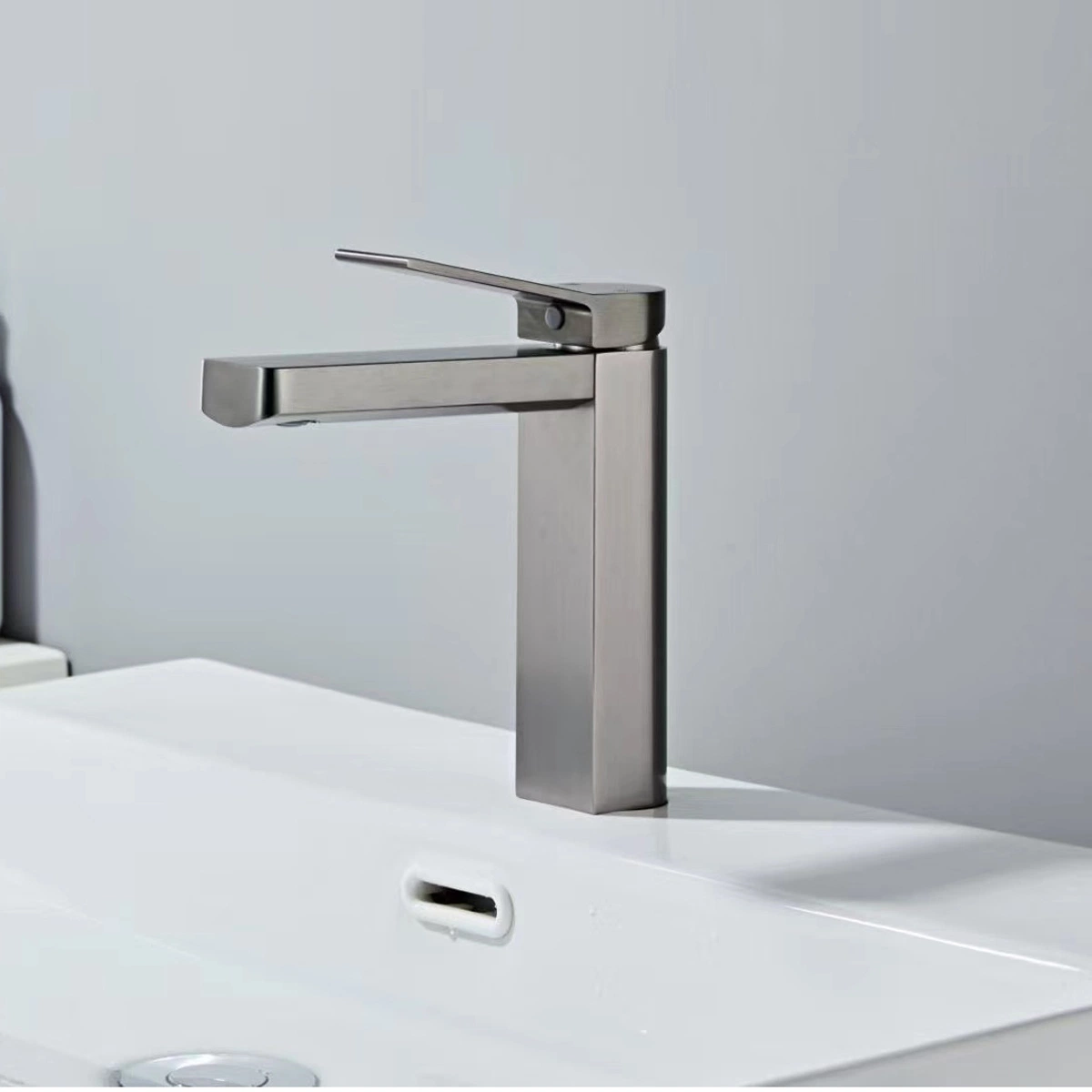 6036 Superior Quality Space Aluminum Body Bathroom Water Basin Tap Faucet2