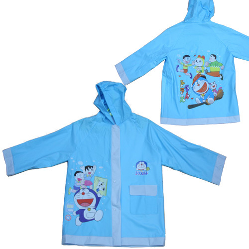 Impermeable de Pvc azul niños