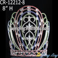 10 Inch Colored Drop Water Queen Tiara