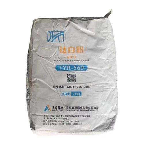 Tianyuan -groep chloride titaniumdioxide tyr588 voor verf