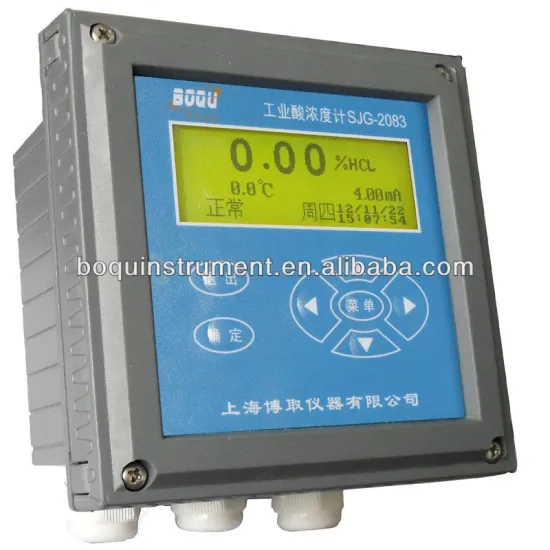 SJG-2084 Industrial 4-30mA water 0-20% Online Acid Alkali Concentration Controller