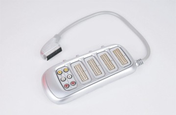 factory direct sell high quality over molded 21P male to male scart cable, scart