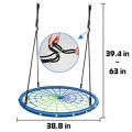 Fully Assembled 40inch Diameter Outdoor Garden Tree Swing