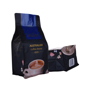 Koffieboon verpakkingen 12oz Matte koffiebouch