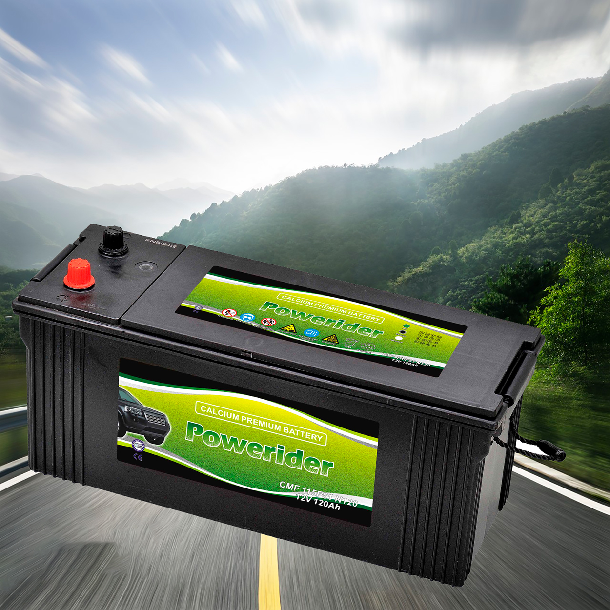 12v120ah N120 maintenance free Start Car Battery 115F51 Lead Acid automobile Battery