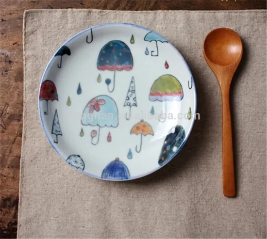 New item Hand painted japanese serving trays