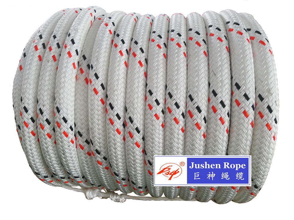 Nylon Double Braided Mooring Rope