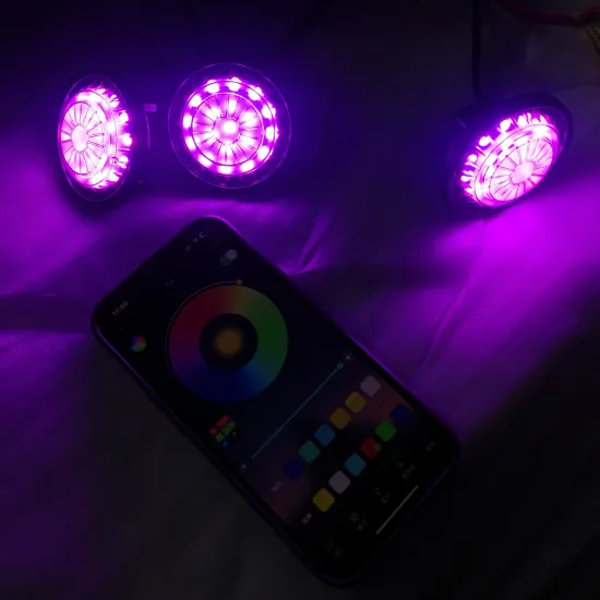 2024 New RGB Grille Light for Jeep Wrangler JL & Gladiator JT Accessories