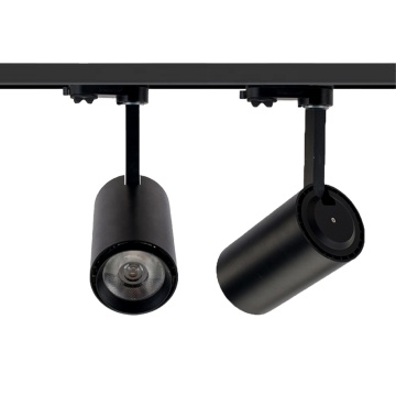 Suspended Round Flexible Indoor Modern LED Track Light - Adjustable Beam Angle 12w/25w/30w/35w