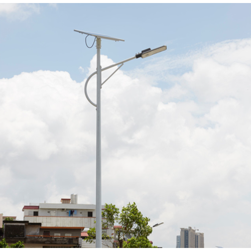 Outdoor integrated solar street light