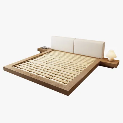 Nordic Solid Wooden Tatami Bed