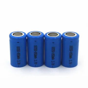 rechargeable 800mah lithium battery ICR 18350 1.5V 3.7v li-ion battery pack