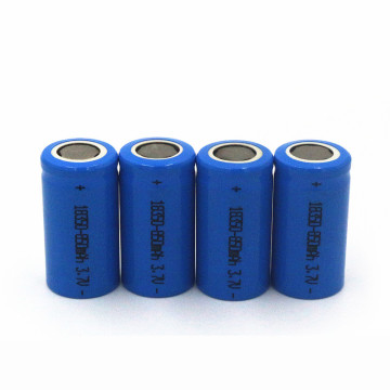 rechargeable 800mah lithium battery ICR 18350 1.5V 3.7v li-ion battery pack