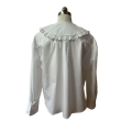 Girl's Long Sleeve Button Front Blouse