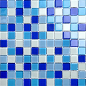 Mosaico de vidro de 4mm para piscina