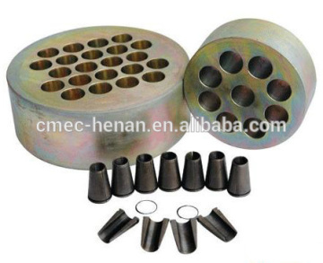 Bearing block for post tension system