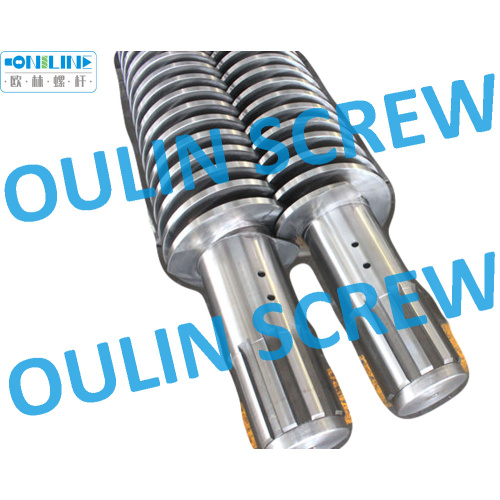 Liansu Lse95/191 Twin Conical Screw and Barrel for PVC WPC Spc Extrusion