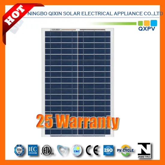 18V 25W Poly Solar Panel