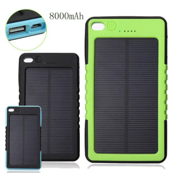 2018 high quality best price waterproof universal solar power bank 5000mah factory directly in Shenzhen