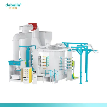 Heavy-duty pipeline automatic powder coating machine