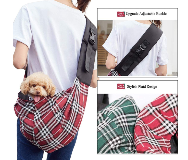 Pet sling Padded Strap Shoulder Bag