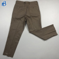 Woven Pants Good quality Khaki slim suit trousers for men Supplier