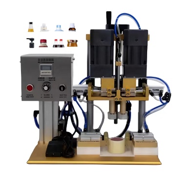 Halbautomatische Flaschenversiegelungs- und Montagemaschine