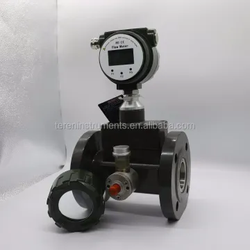TEREN Vegetable Oil Turbine Flow Meter for Soft Drinks and Turbine Oil Flow Measurement
