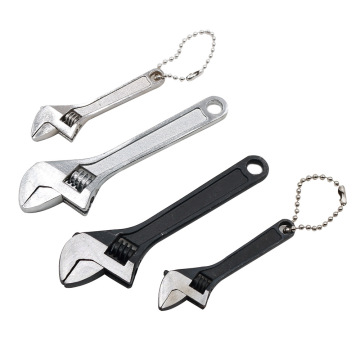 Portable Mini Adjustable Spanner Keychain Wrench 6.5cm
