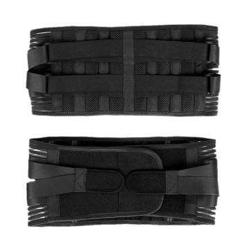Summer Fitness Belt: Breathable Nylon Sports Waist Support for Adults